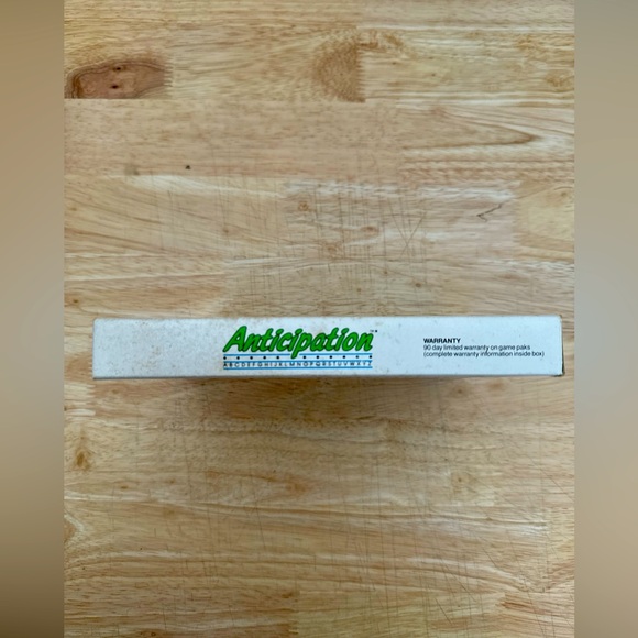 Anticipation 1988 NES CIB TESTED Complete In Box Nintendo Entertainment System - Picture 4 of 8